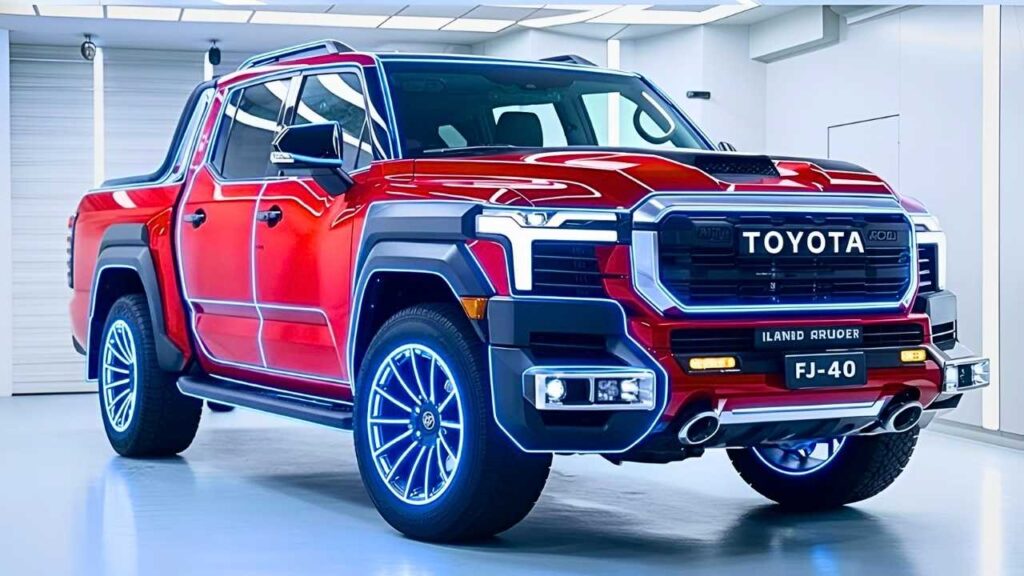 2026 Toyota FJ-40 Pickup Revealed Retro Comeback Modern Tech and Trail Performance